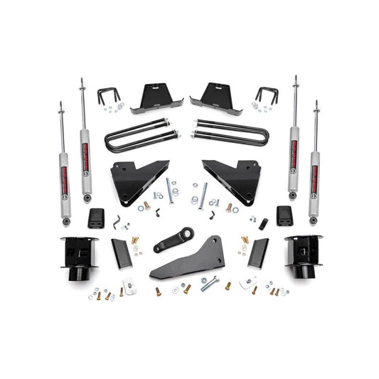 ROUGH COUNTRY 5 Inch Lift Kit | Radius Arm Drop | SRW | Ram 3500 4WD (2013-2015) | 35620