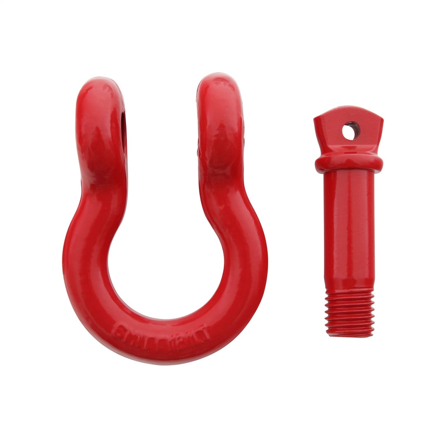 Smittybilt Shackle/D Ring 3/4 in. Red I 13047R