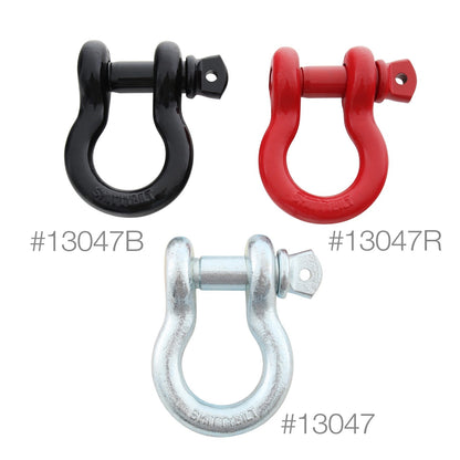 Smittybilt Shackle/D Ring 3/4 in. Red I 13047R