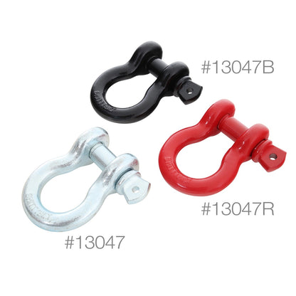 Smittybilt Shackle/D Ring 3/4 in. Red I 13047R