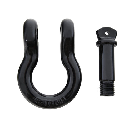 Smittybilt Shackle/D Ring 7/8 in. Black I 13048B