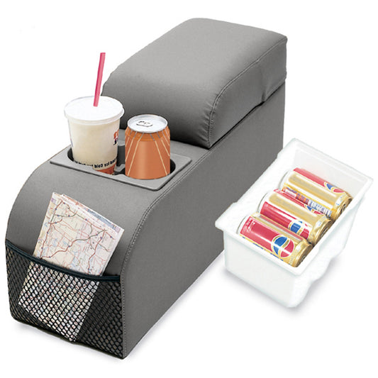 RUGGED RIDGE | 13101.09 | Standard Locking Console, Gray, 76-95 Jeep Cj, Wrangler