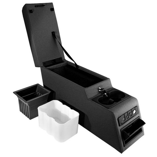 RUGGED RIDGE | 13102.01 | Locking Console, Black, 76-95 Jeep Cj & Wrangler