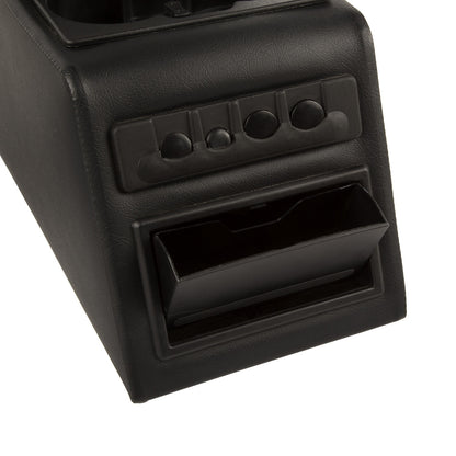 RUGGED RIDGE | 13102.01 | Locking Console, Black, 76-95 Jeep Cj & Wrangler