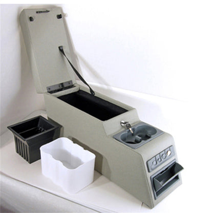 RUGGED RIDGE | 13102.09 | Locking Console, Gray, 76-95 Jeep Cj & Wrangler