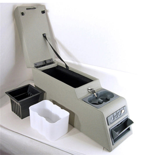 RUGGED RIDGE | 13102.09 | Locking Console, Gray, 76-95 Jeep Cj & Wrangler