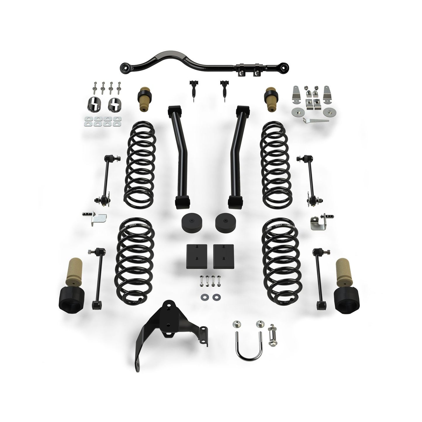 TeraFlex | 07-18 Wrangler JK 4 Door 2.5 Inch Sport ST2 Suspension System No Shocks TeraFlex | 1312000