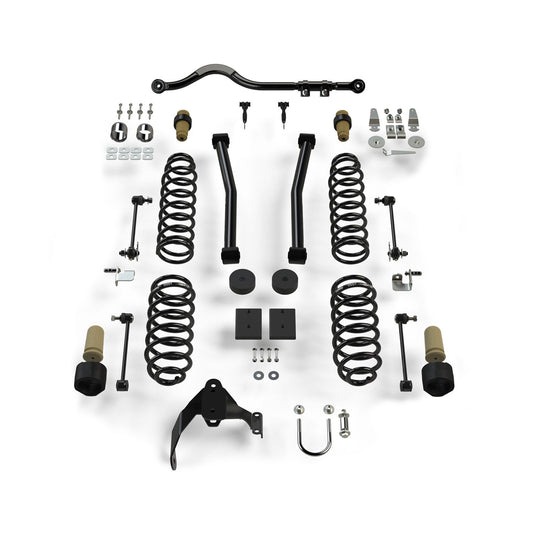 TeraFlex | 07-18 Wrangler JK 4 Door 2.5 Inch Sport ST2 Suspension System No Shocks TeraFlex | 1312000