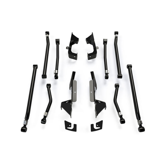 TeraFlex | 07-18 Wrangler JK Alpine Long Arm & Bracket Kit 8-Arm 3-6 Inch Lift TeraFlex | 1315010