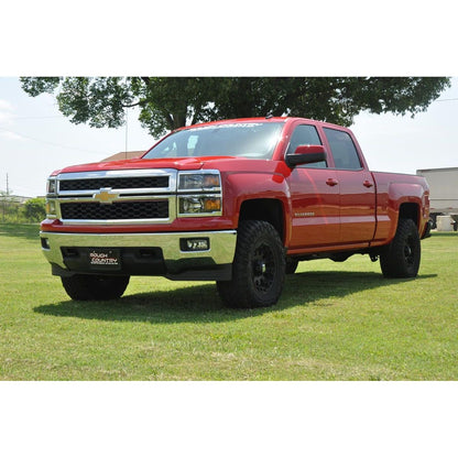 ROUGH COUNTRY 2.5 Inch Leveling Kit | Stamped Steel | Chevy/GMC Sierra 1500 (16-18)/Silverado 1500 (07-18)  | 1312