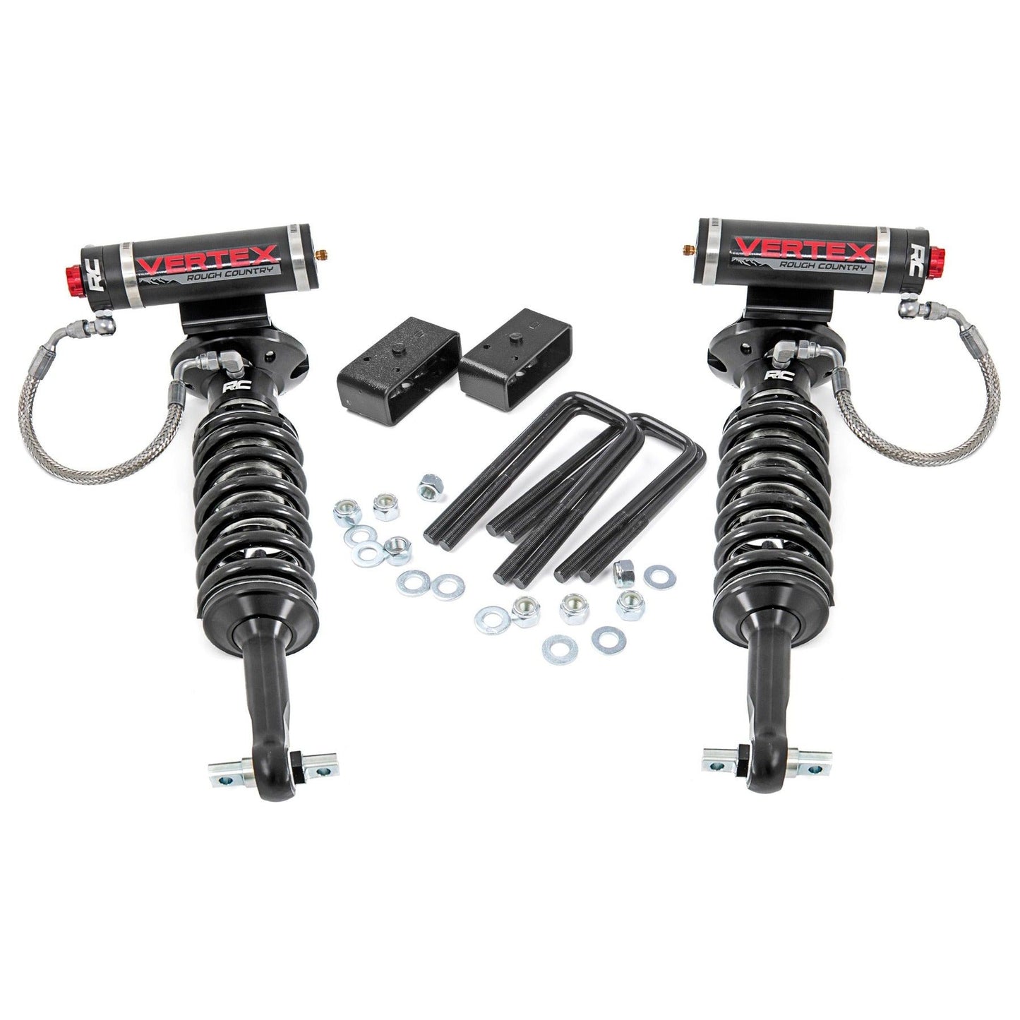 Rough Country Vertex Adjustable Coilovers 2.5 Inch Leveling Kit I 1320V