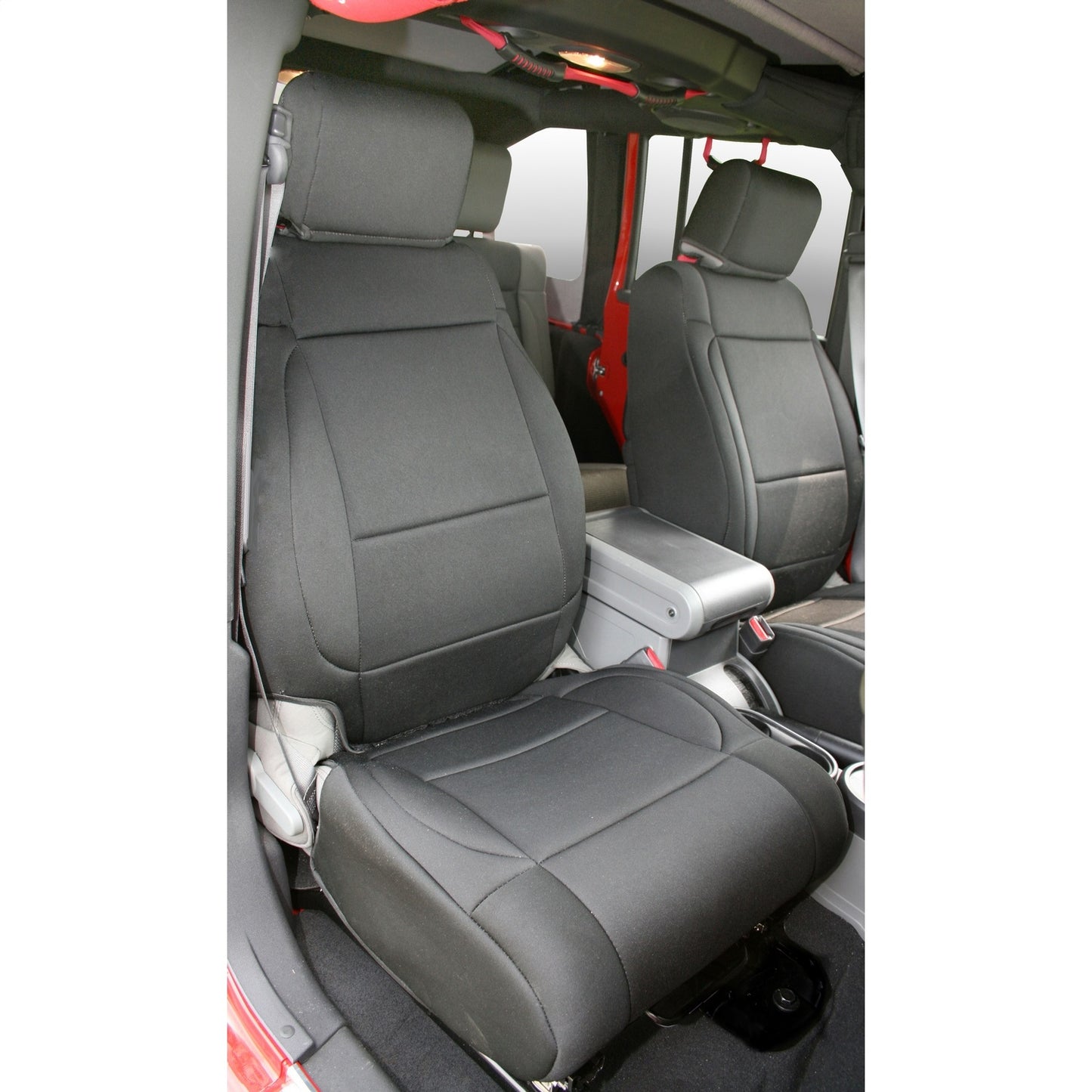 RUGGED RIDGE | 13214.01 | Seat Cover Kit, Front, Neoprene, Black; 07-10 Jeep Wrangler Jk