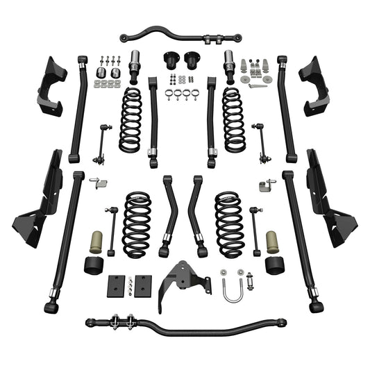 TeraFlex | 07-18 Wrangler JK 4 Door 4 Inch Alpine CT4 Long Arm Suspension System No Shocks TeraFlex | 1324000