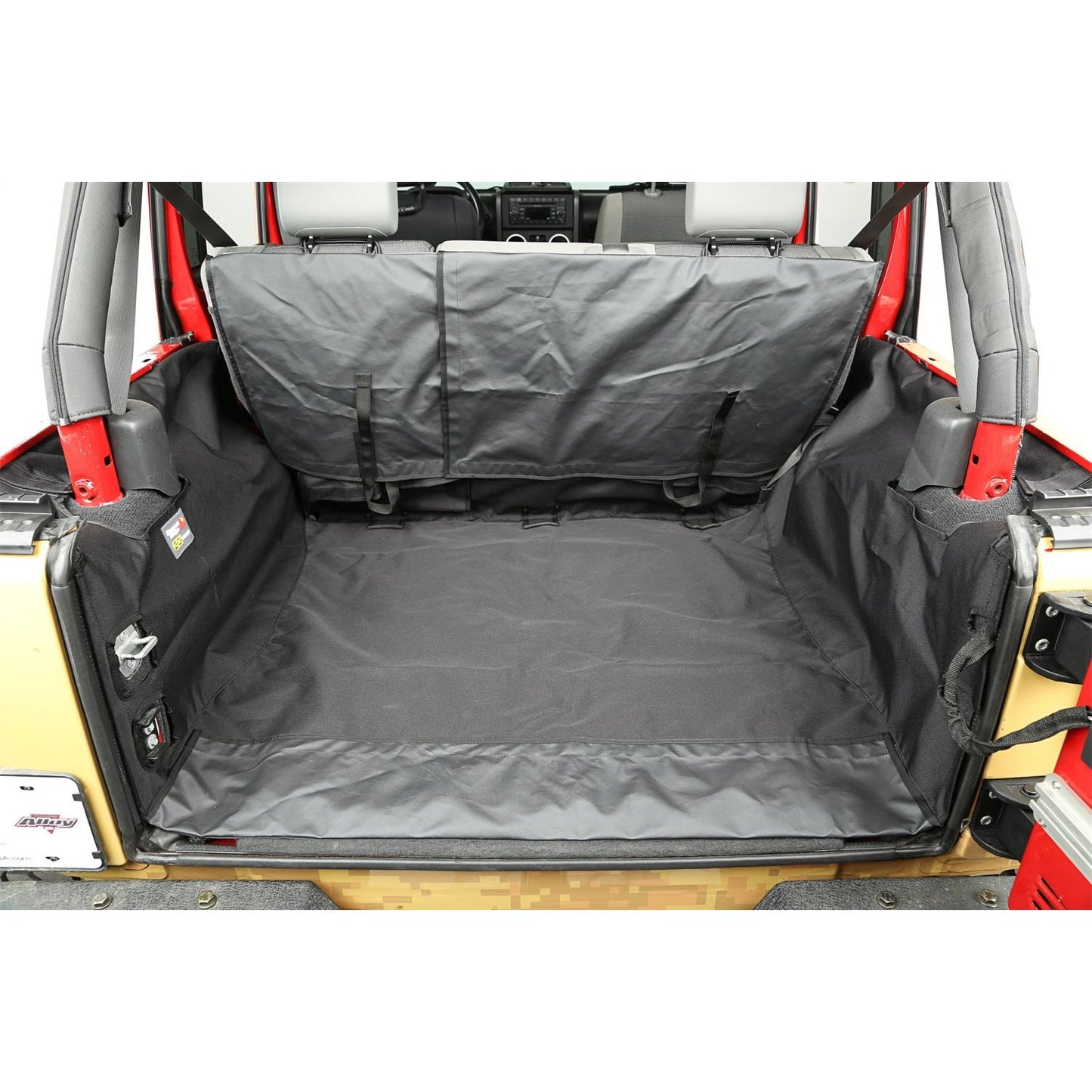 RUGGED RIDGE | 13260.01 | 07-16 Wrangler C3 Cargo Cover, Without Subwoofer Black