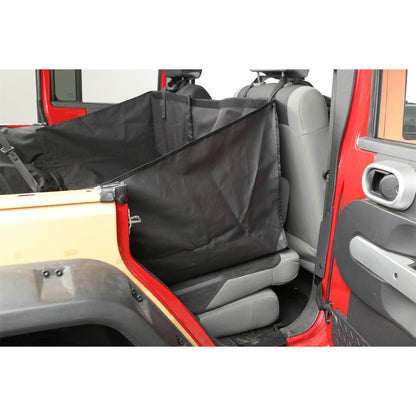 RUGGED RIDGE | 13260.01 | 07-16 Wrangler C3 Cargo Cover, Without Subwoofer Black