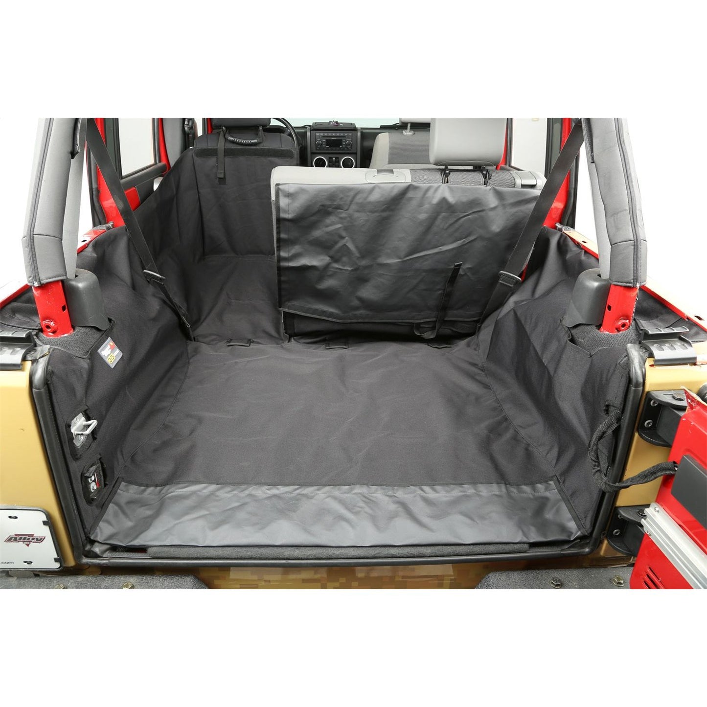 RUGGED RIDGE | 13260.01 | 07-16 Wrangler C3 Cargo Cover, Without Subwoofer Black
