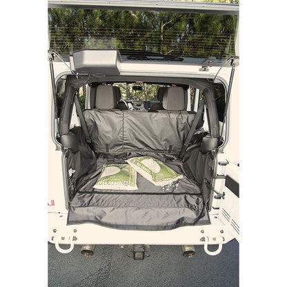 RUGGED RIDGE | 13260.01 | 07-16 Wrangler C3 Cargo Cover, Without Subwoofer Black