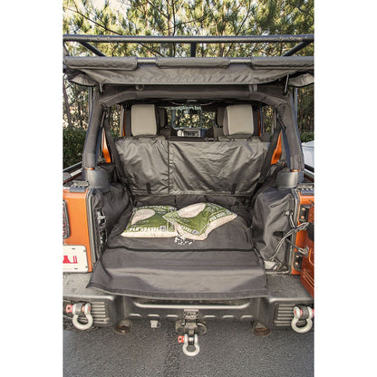 RUGGED RIDGE | 13260.02 | 07-16 Wrangler C3 Cargo Cover, With Subwoofer Black