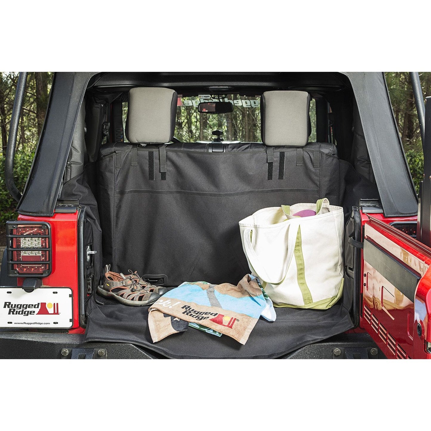 RUGGED RIDGE | 13260.03 | C3 Cargo Cover, W/O Subwoofer; 07-17 Jk, 2 Door