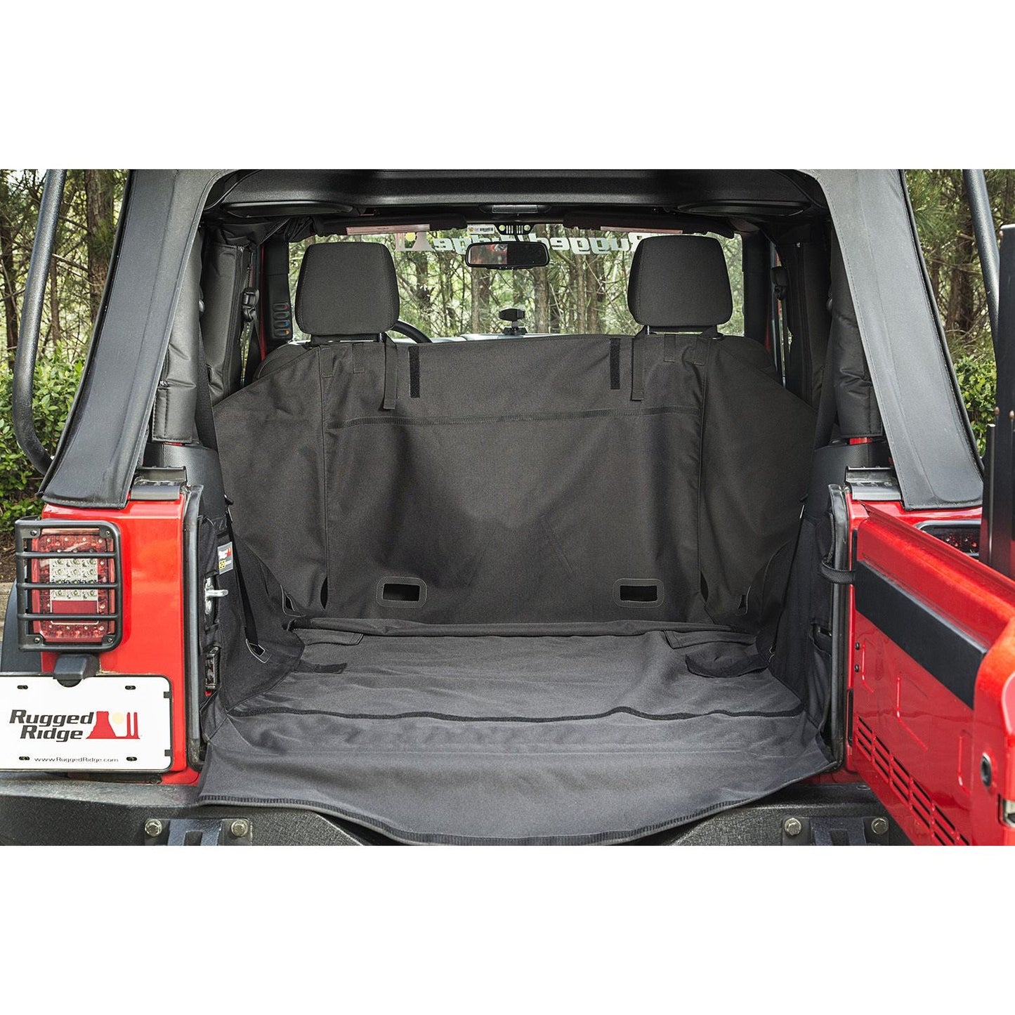 RUGGED RIDGE | 13260.03 | C3 Cargo Cover, W/O Subwoofer; 07-17 Jk, 2 Door