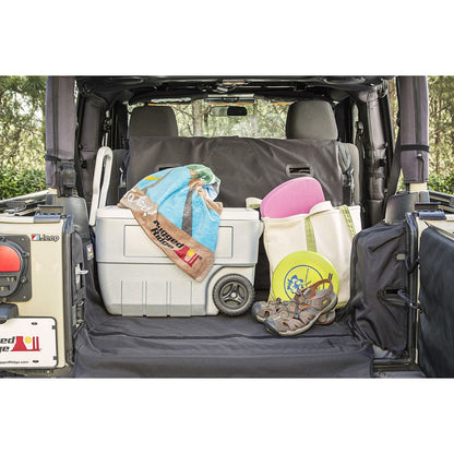 RUGGED RIDGE | 13260.04 | C3 Cargo Cover, 2-Door W/Subwoofer, 07-14 Wrangler