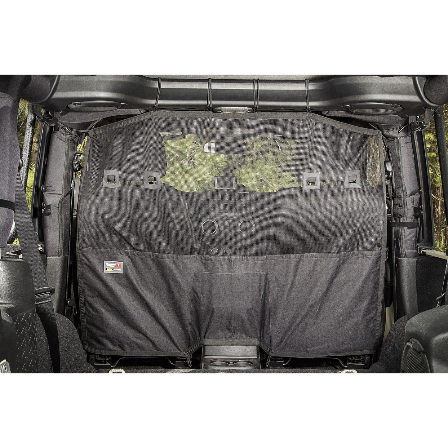 RUGGED RIDGE | 13260.05 | C2 Cargo Curtain, Front; 07-17 Wrangler Jk/Jku