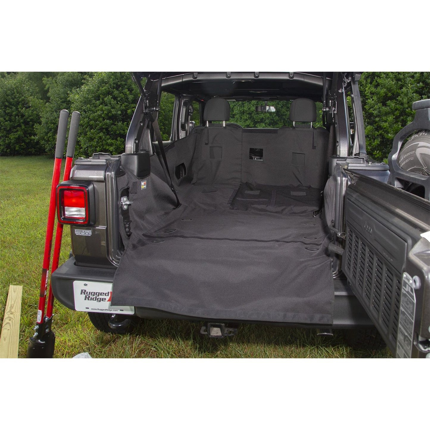 RUGGED RIDGE | 13260.13 | C3 Cargo Cover; 18-19 Jeep Wrangler Unlimited Jlu, 4 Door