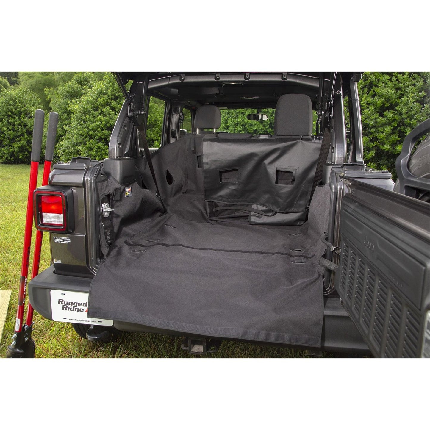 RUGGED RIDGE | 13260.13 | C3 Cargo Cover; 18-19 Jeep Wrangler Unlimited Jlu, 4 Door