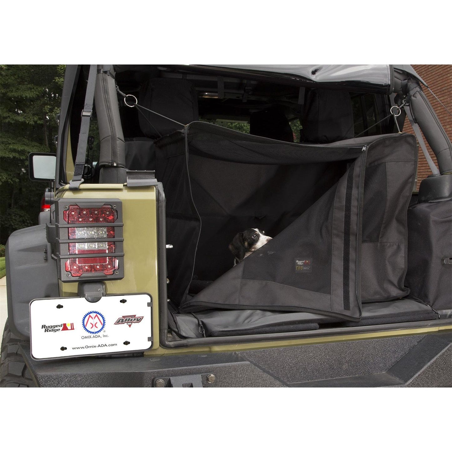 RUGGED RIDGE | 13260.2 | C4 Canine Cube, 07-18 Jeep Wrangler Jk