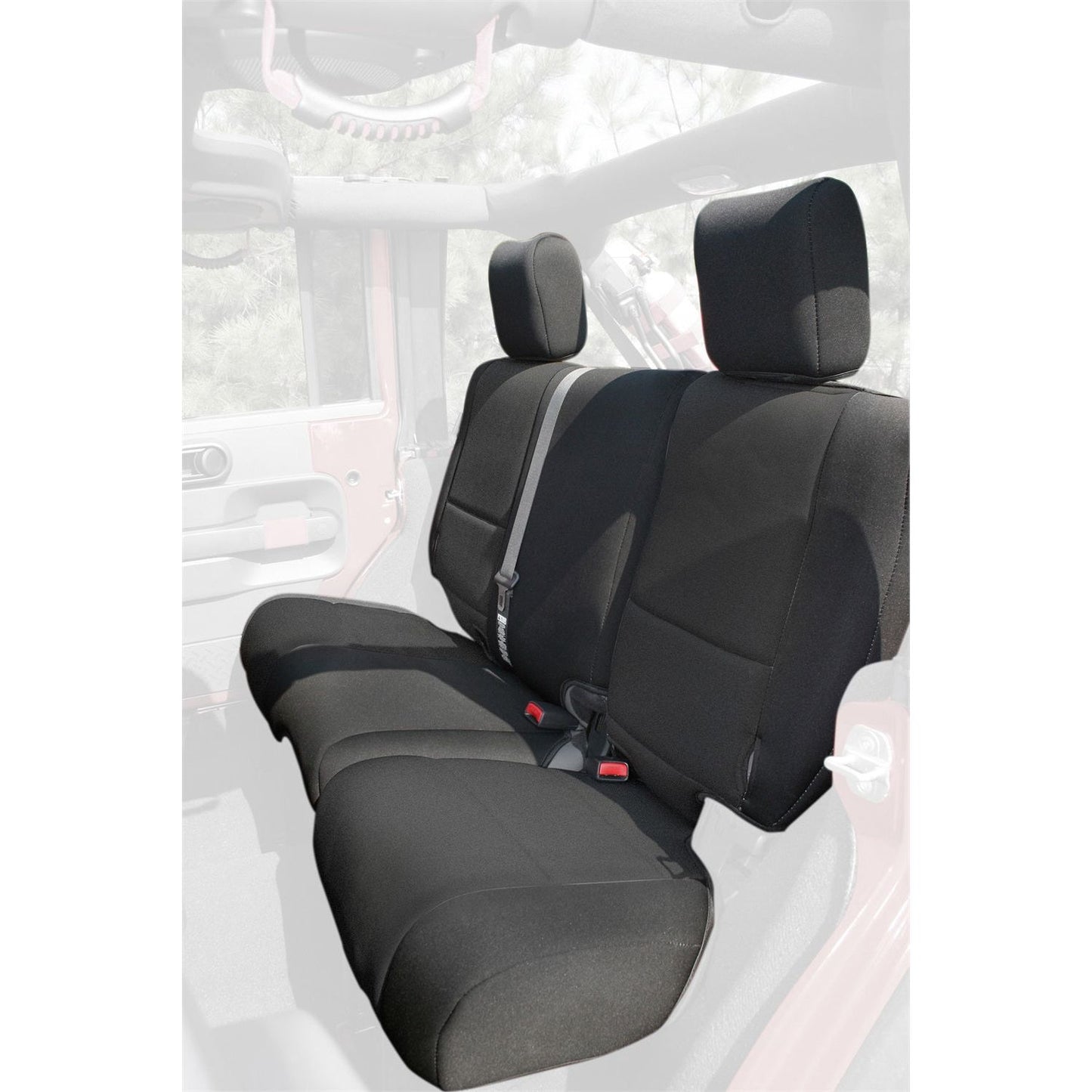 RUGGED RIDGE | 13297.01 | Seat Cover Kit, Black; 11-18 Jeep Wrangler Unlimited Jku, 4 Door