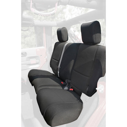 RUGGED RIDGE | 13297.01 | Seat Cover Kit, Black; 11-18 Jeep Wrangler Unlimited Jku, 4 Door