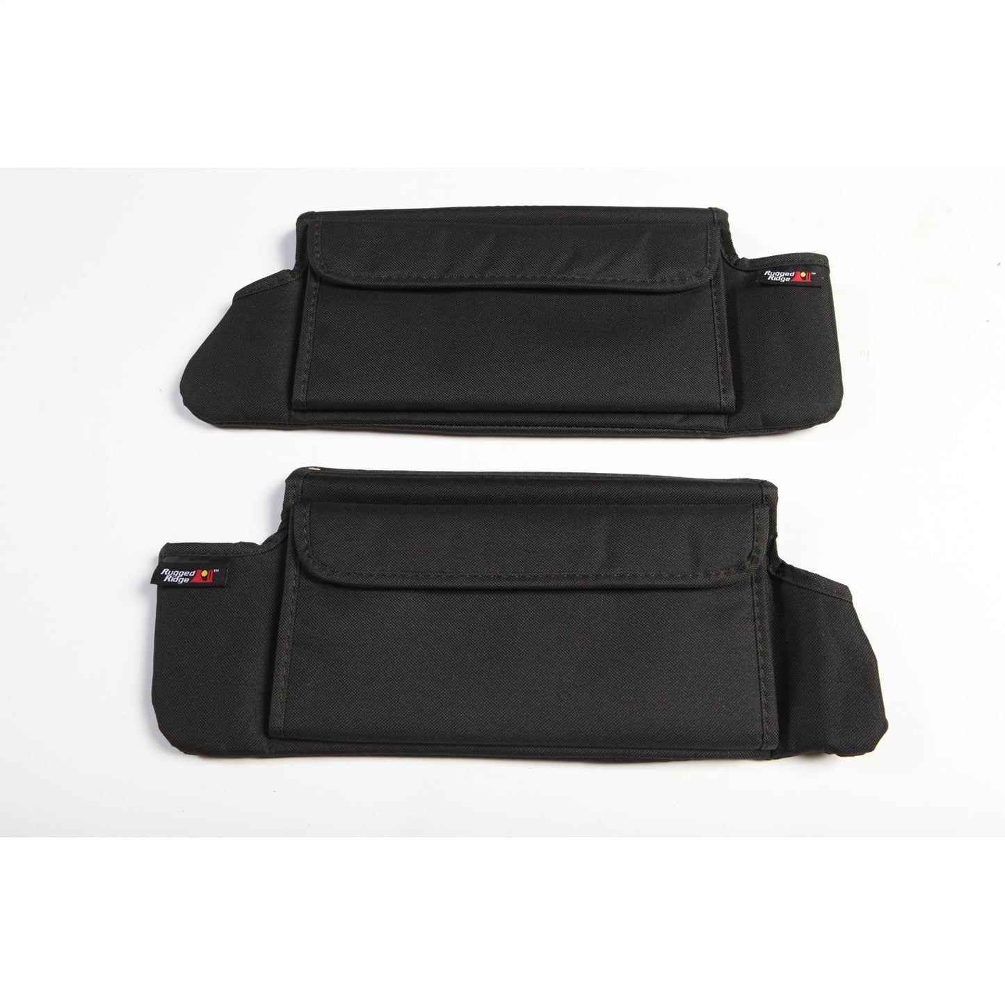 RUGGED RIDGE | 13305.08 | Sun Visor Organizers,Black,10-16 Jeep Wrangler(Jk)