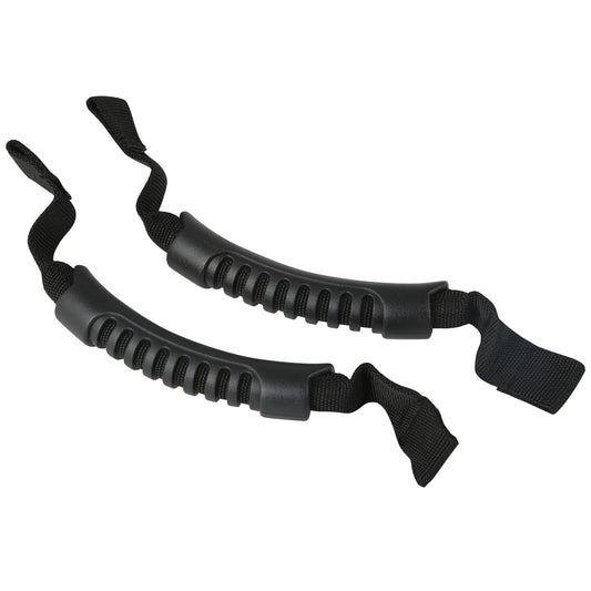 RUGGED RIDGE | 13305.1 | Grab Handle Kit, Front, Headrest Mounted, Black; 07-19 Wrangler/Gladiator
