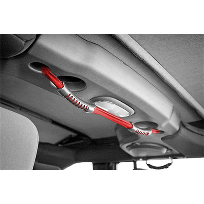 RUGGED RIDGE | 13305.13 | Dual Grab Strap Rear 07-16 Wrangler Red