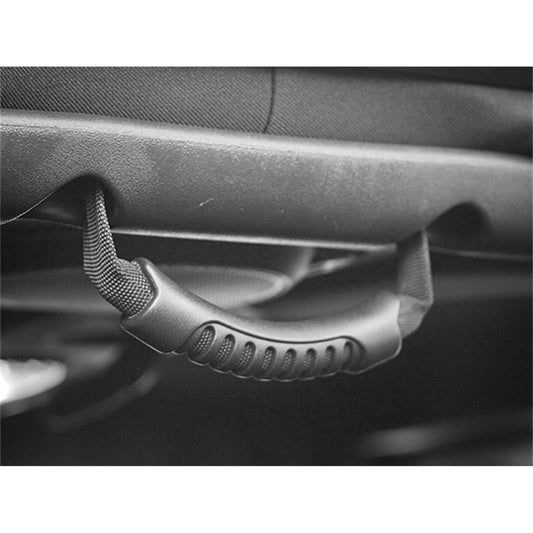 RUGGED RIDGE | 13305.14 | 07-17 Wrangler Unlimited Grab Handle,Ultimate Rear Pr Black(Fits Frnt Windshild