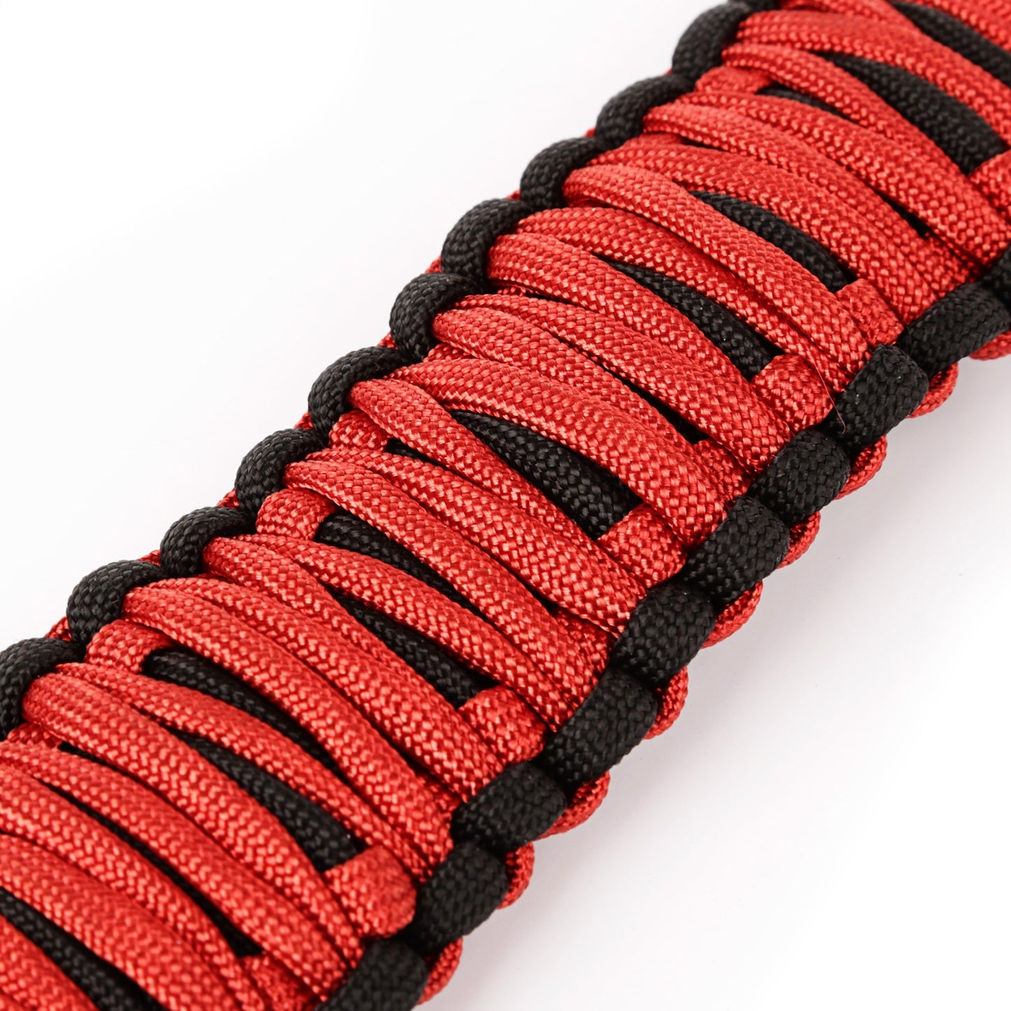 RUGGED RIDGE | 13305.8 | Paracord A-Pillar Grab Handle, Red; 07-17 Jeep Jk