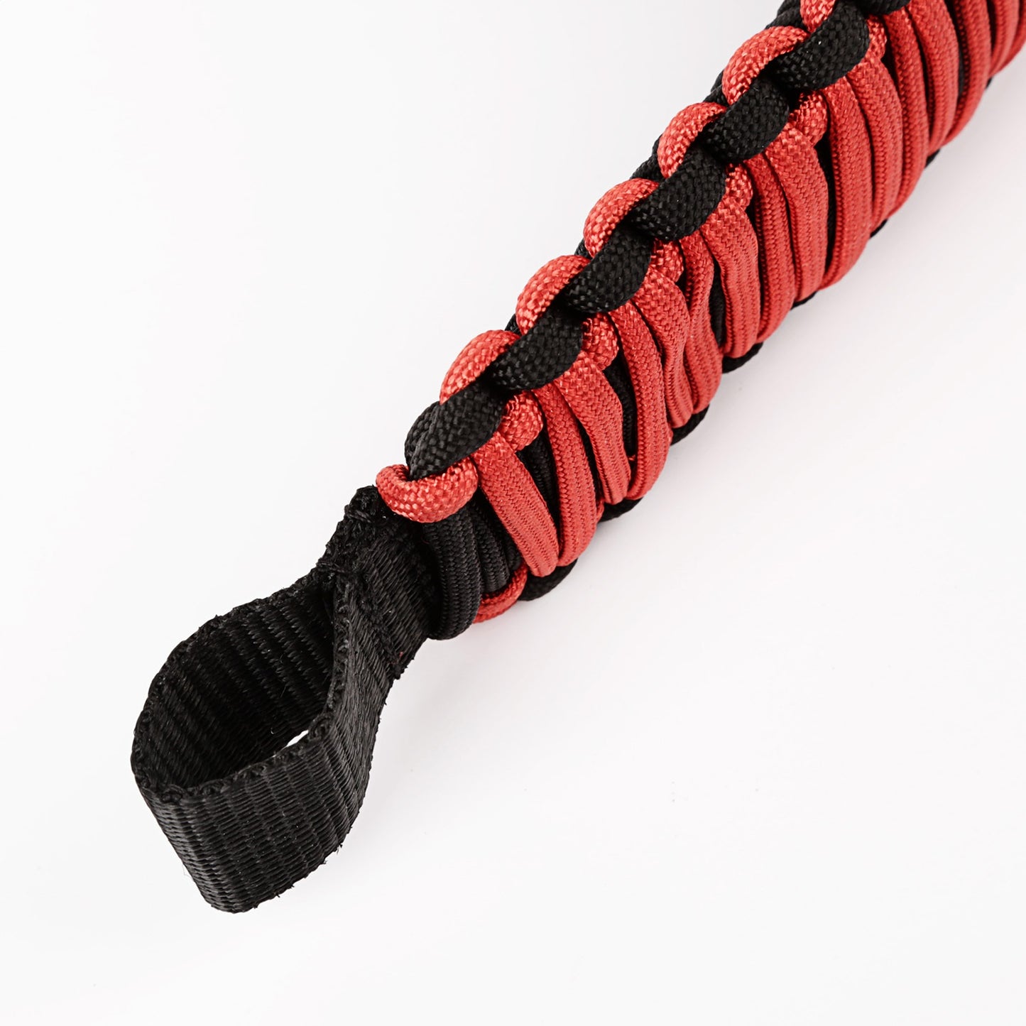 RUGGED RIDGE | 13305.81 | Grab Handle, Paracord, Seat Mounted, Red; 07-19 Jeep Wrangler/Gladiator