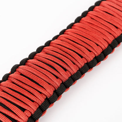 RUGGED RIDGE | 13305.81 | Grab Handle, Paracord, Seat Mounted, Red; 07-19 Jeep Wrangler/Gladiator