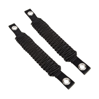RUGGED RIDGE | 13305.82 | Paracord A-Pillar/Seat Mount Handle, Black; 07-18 Jeep Wrangler Jk