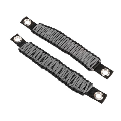 RUGGED RIDGE | 13305.83 | Paracord A-Pillar/Seat Mount Handle, Gray; 07-18 Jeep Wrangler Jk