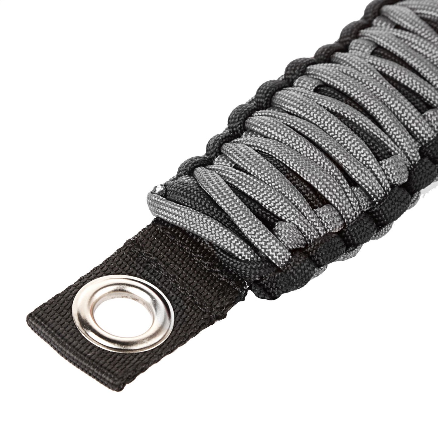 RUGGED RIDGE | 13305.83 | Paracord A-Pillar/Seat Mount Handle, Gray; 07-18 Jeep Wrangler Jk