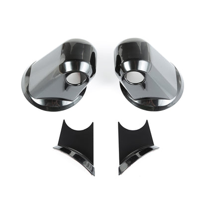 RUGGED RIDGE | 13311.05 | Mirror Arm Covers, Black, Paintable; 07-17 Jk