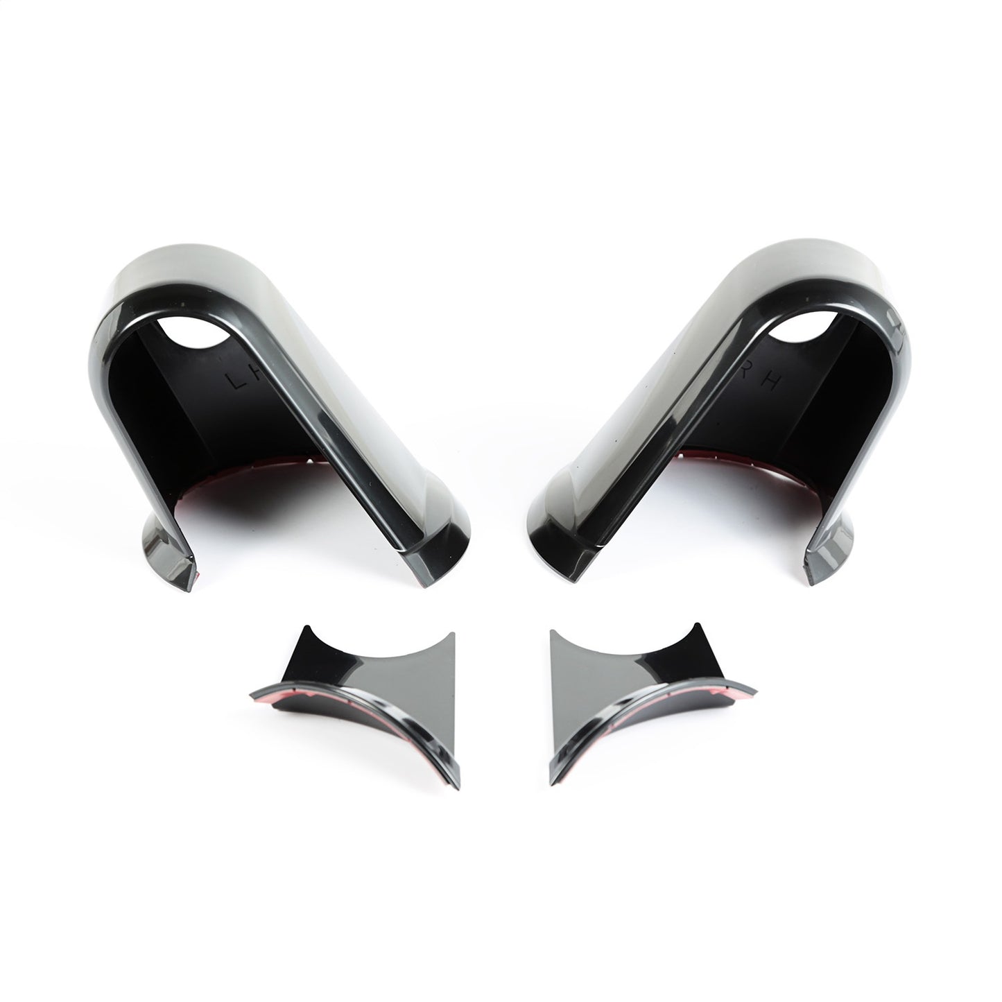 RUGGED RIDGE | 13311.05 | Mirror Arm Covers, Black, Paintable; 07-17 Jk