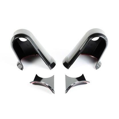 RUGGED RIDGE | 13311.05 | Mirror Arm Covers, Black, Paintable; 07-17 Jk