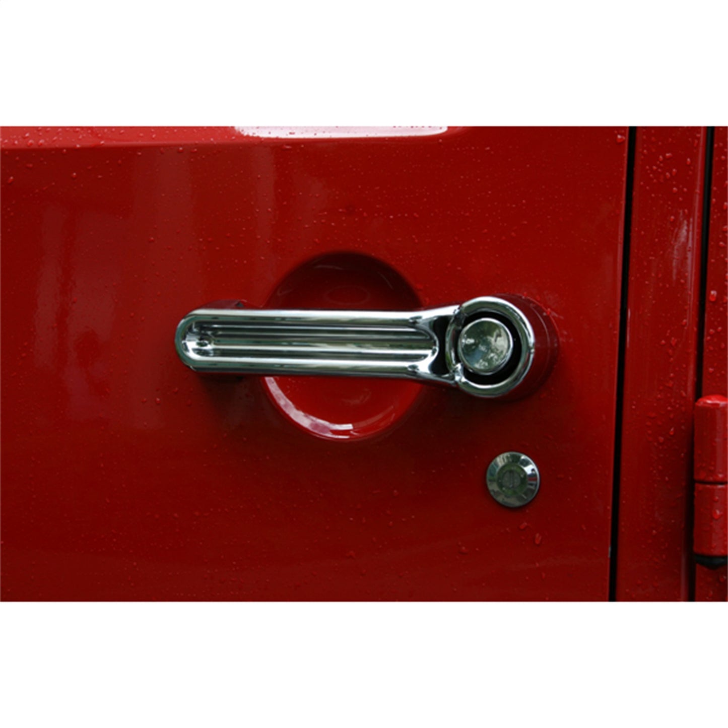 RUGGED RIDGE | 13311.11 | 07-16 Wrangler Door Handle Cover Kit,Chrome2Dr