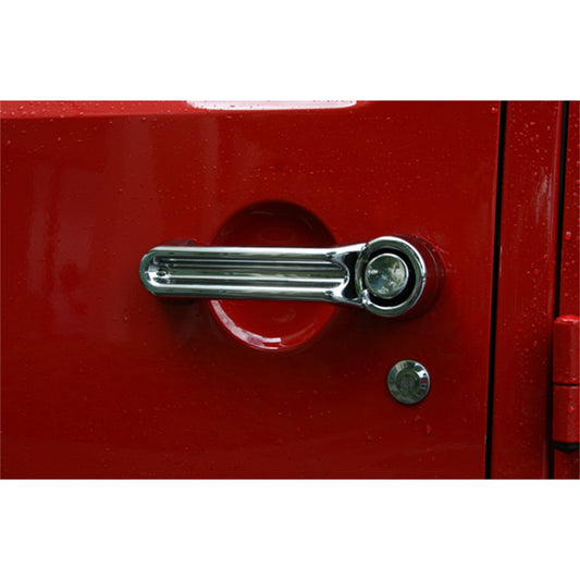 RUGGED RIDGE | 13311.11 | 07-16 Wrangler Door Handle Cover Kit,Chrome2Dr