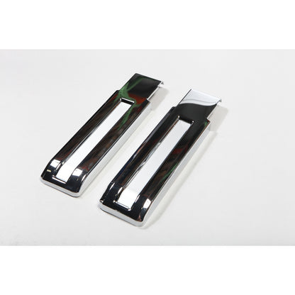 RUGGED RIDGE | 13311.24 | 07-16 Wrangler Tailgate Hinge Covers, Chrome
