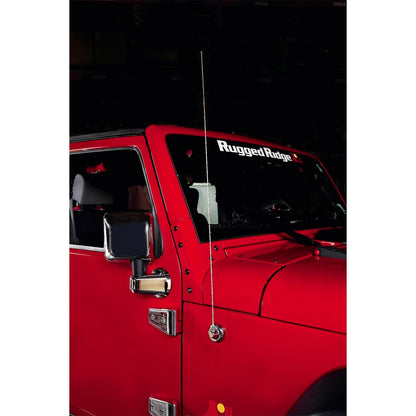 RUGGED RIDGE | 13311.26 | Antenna Base Cover,Chrome, 07-16 Jeep Wrangler(Jk)