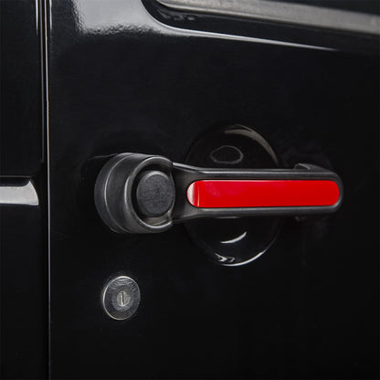 RUGGED RIDGE | 13311.45 | 07-16 Wrangler Jk Door Handle Inserts, Red