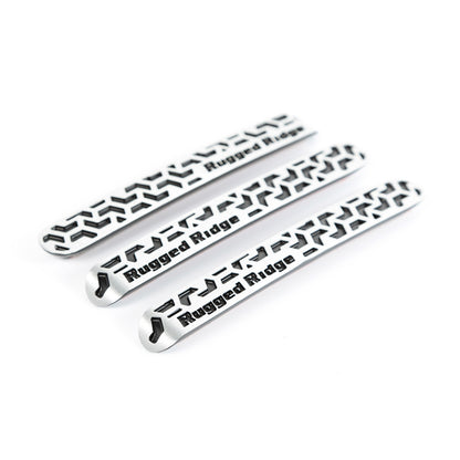 RUGGED RIDGE | 13311.52 | Door Handle Inserts, Contrast Tread; 07-17 Jk, 2-D
